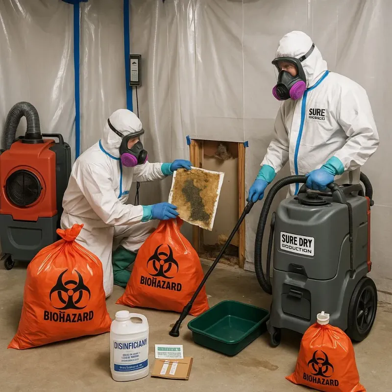 Contaminated Water Handling Protocols process in Riverview, MO