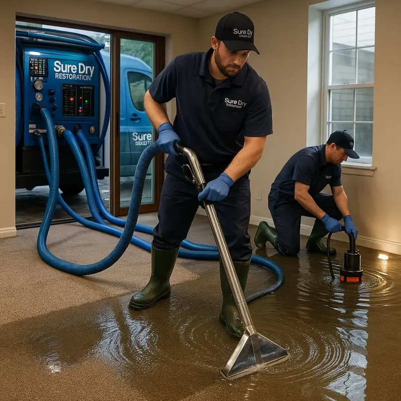 Water Extraction and Removal process in Riverview, MO